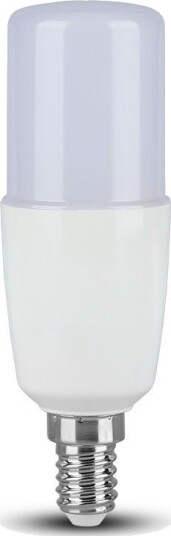 V Tac E14 9W LED pære T37 750lm matt glass 2700K erstatter 50 60W Kulør : Varm