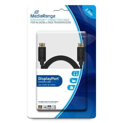 MediaRange DisplayPort 2m 10Gb/s