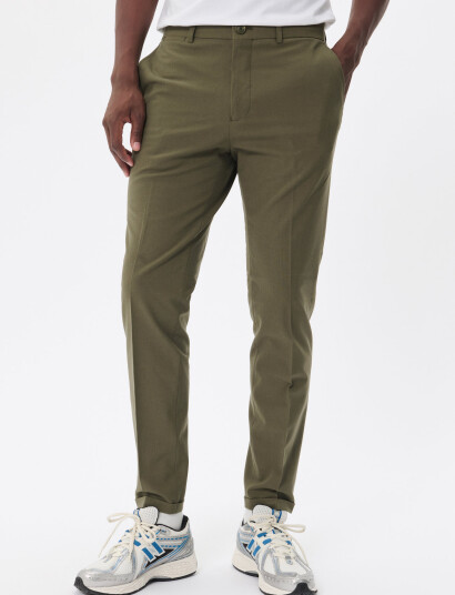 Matinique Maliam Pant - Khaki green - 33 x 34