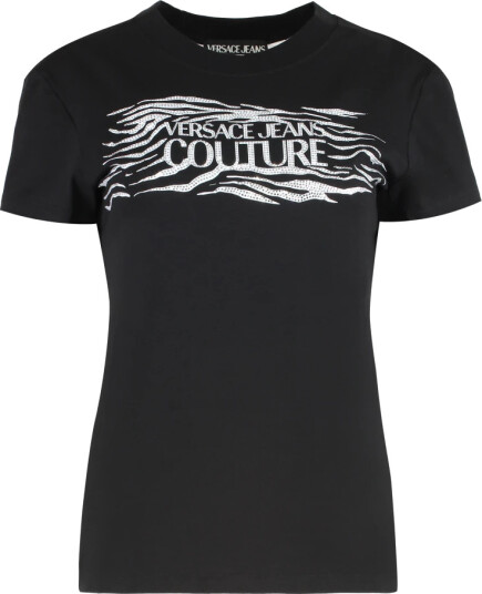 Versace Jeans Couture Dame Topper Svart S,