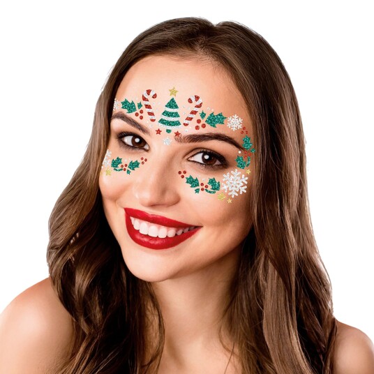 Fiestas Guirca Face Jewels Juletre 41289