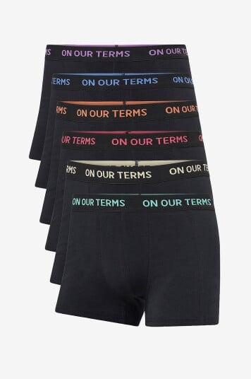 Ellos Collection Boxershorts Max 6 pk Svart