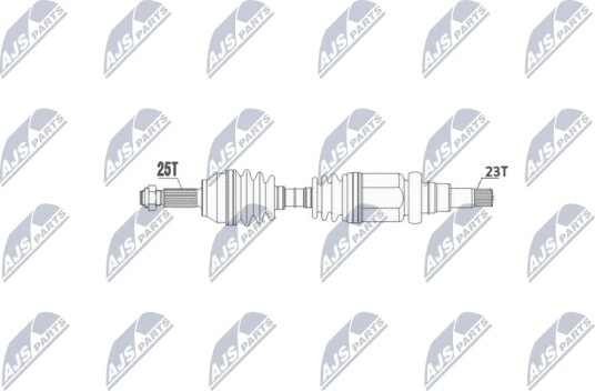 Nty Drivaksel NTY NPW FR 028 Nty Drivaksel NTY NPW FR 028