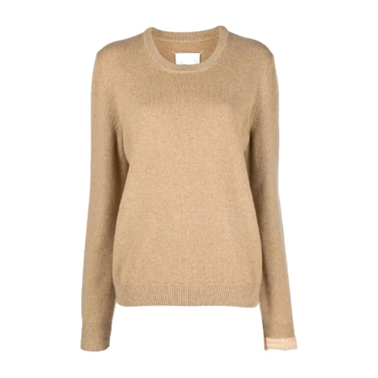 Maison Margiela Dame Strikkevarer Brun M Maison Margiela Dame Strikkevarer Brun M