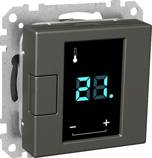 Schneider Electric Termostat Exxact Antrasitt