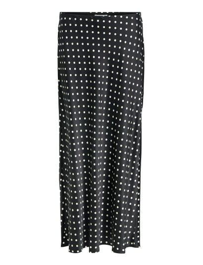 Object Objsally Maxi Skirt E Div - Black - 34