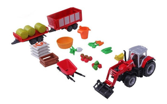Maisto Mini Working Machines Bondegårdssett Massey Ferguson Maisto Mini Working Machines Bondegårdssett Massey Ferguson