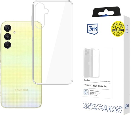 3mk Clear Case for Samsung Galaxy A26 5G Transparent