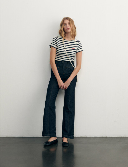 Maison Labiche Colombier Ss Amour /Gots - Navy - M