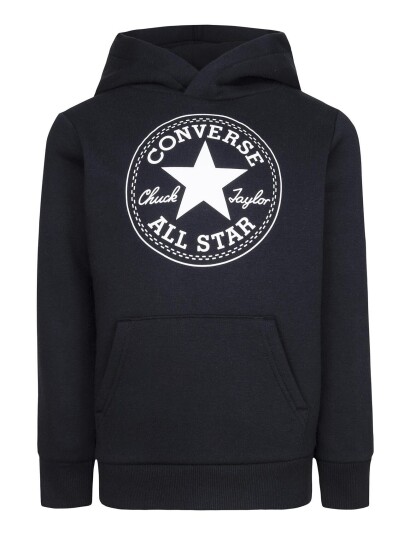 Converse Po-Pull-Over Hoody Black 92-98 Converse Po-Pull-Over Hoody Black 92-98