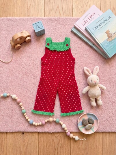 House Of Yarn IR 07-07a Strawberry bukse