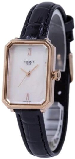 Tissot Dameklokke T160.110.36.113.00 SRV Hvit/Lær 30x21.8 mm