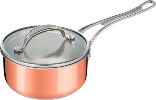 Tefal Jamie Oliver Kobber Gryte med Lokk 16 cm