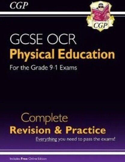 Grade 9-1 Gcse Physical Education Ocr Complete Revision & Practice (With Online Edition): Ideal For Av Cgp Books