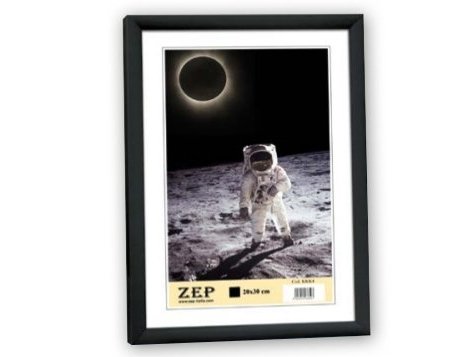 Zep Kb1 Sort Enkel Bilderamme Bord 10 X 15 Cm Rektangulær Landskap/Portrett