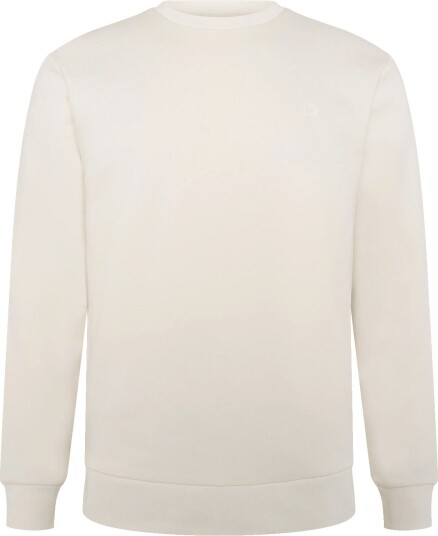Tom Tailor Solid Crew Neck Sweatshirt Cream L Tom Tailor Solid Crew Neck Sweatshirt Cream L
