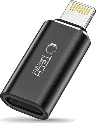 Tech Protect UltraBoost Lightning USB C Adapter svart Tech Protect UltraBoost Lightning USB C Adapter svart