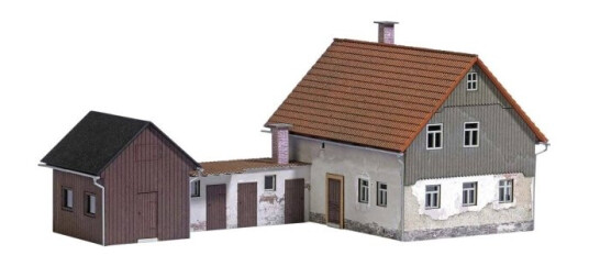 Hus Med Tilbygning H0 Busch 1909