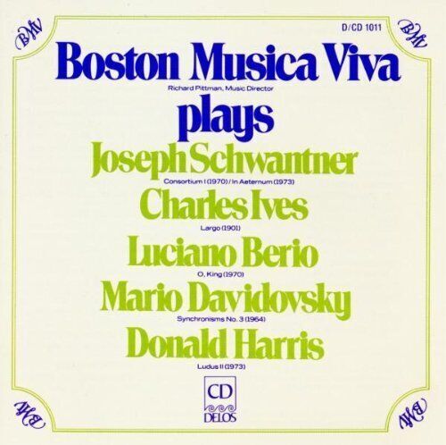 MediaTronixs Boston Musica Viva Plays CD (1991) Pre-Owned