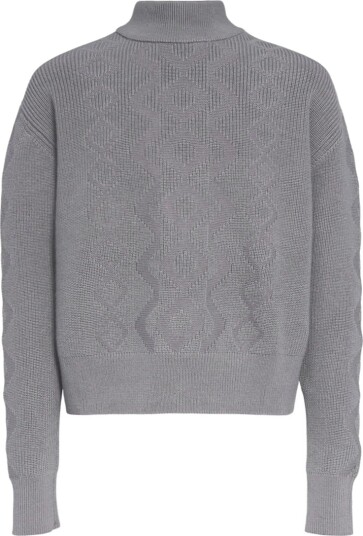 G Star RAW Genser Ull/Bomull Beskåret Wild Dove m. Mønster G Star RAW 10 år 140 Genser Grå