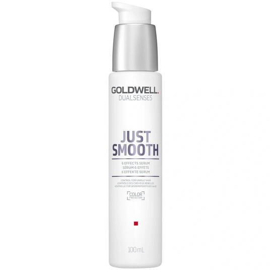 Goldwell Just Smooth 6 Effects Hårserum 100 ml med Fuktighetsgivende og Anti-frizz Egenskaper