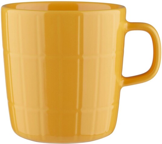 Marimekko Tiiliskivi kopp 40 cl Gul