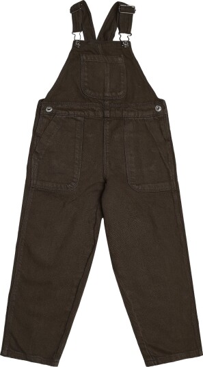 Mango Denim Dungarees With Pockets BROWN 104