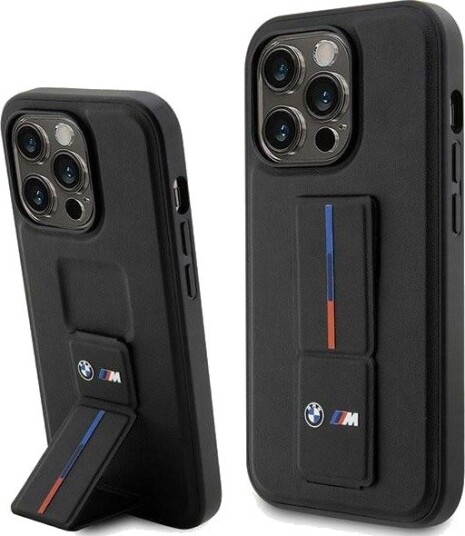BMW Hardt Mobildeksel til iPhone 14 Pro Max 6,7" med Grip og MagSafe - Svart