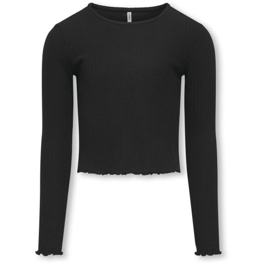 kids ONLY Black Nella O-Neck Bluse Noos 134-140 kids ONLY Black Nella O-Neck Bluse Noos 134-140