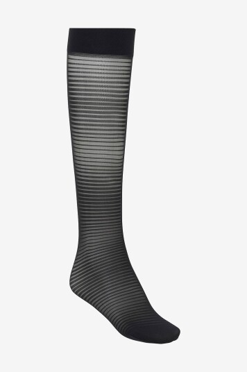 FALKE   Knestrømper Sun Blind 25 Den   Svart