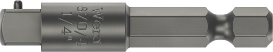 Wera 870/4 Fyrkantstapp 1/4" - 50 mm Verktøytilbehør