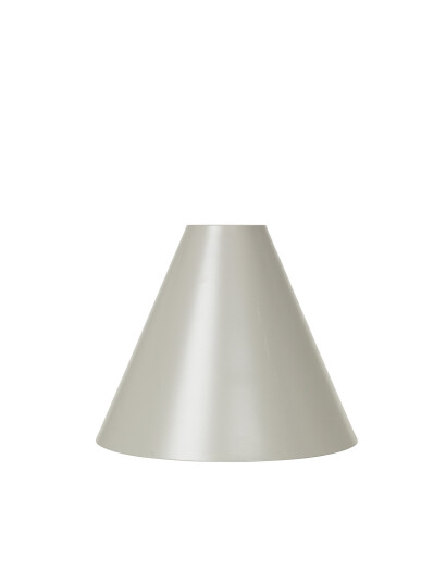 Broste Copenhagen Lampeskærm "Gine" - Grey - Ø27CM
