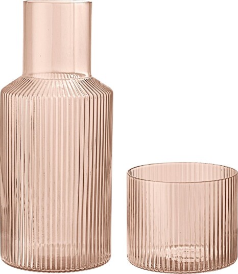 Ripple Karaffesettet 2-pk, Blush