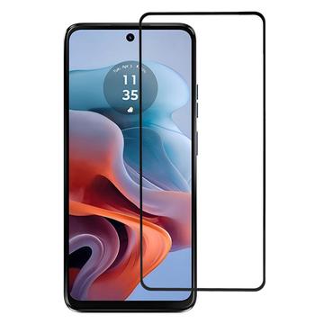 Motorola Moto G34 Full Cover Beskyttelsesglass Svart Kant