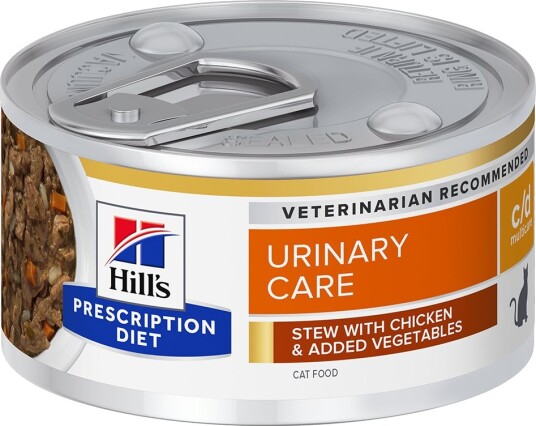Hill´S Prescription Diet C/D Urinary Care Ragu Med Kylling 24 X 82 G Hill´S Prescription Diet C/D Urinary Care Ragu Med Kylling 24 X 82 G