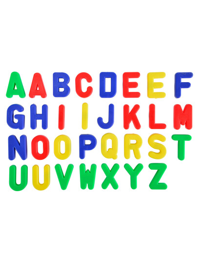 Simba Toys Art & Fun Magnetic Capital Letters - Multi/patterned - ONE SIZE