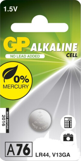 GP Batteri KnappcelLR44 - 1,5v