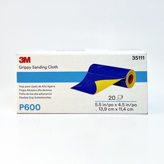 3M Grippy Sanding Cloth P600 20stk