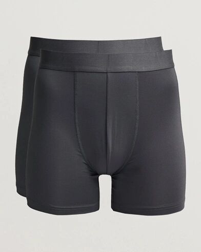 Bread & Boxers 2-Pack Active Boxer Brief Iron Grey Bread & Boxers 2-Pack Active Boxer Brief Iron Grey