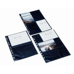 BANTEX Fotolomme 10x15 0,09mm trett 8 foto svart 10 BANTEX Fotolomme 10x15 0,09mm trett 8 foto svart 10