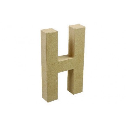 Diverse Pappbokstav H 20x11,5cm 1 stk