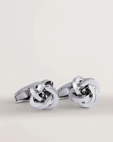 Amanda Christensen Knot Cufflink Silver