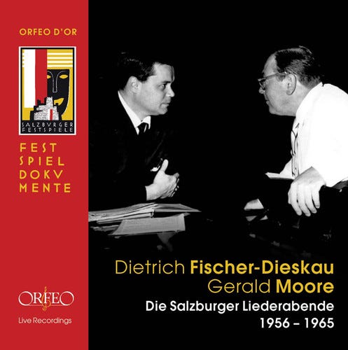 D. FischerDieskau Dietrich FischerDieskau Erik Werba Gerald Moore Irmgard Seefried Salzburger Liederabende 19561965 CD