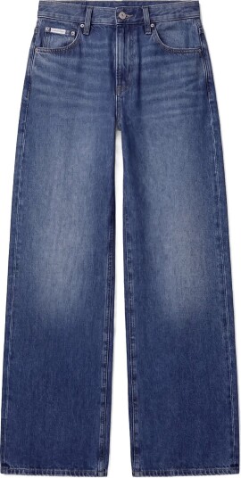 Calvin Klein Jeans Relaxed Wide Leg Indigo Bay Blue 30 x 33