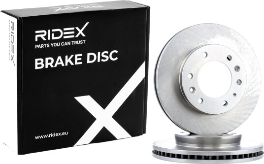 RIDEX 82B1125 Bremseskive