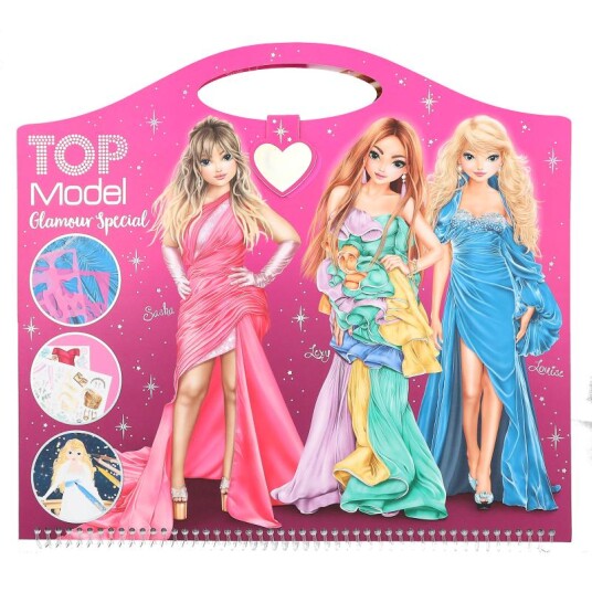 TOPModel  Create Your Glamour Special Colouring Book 412577