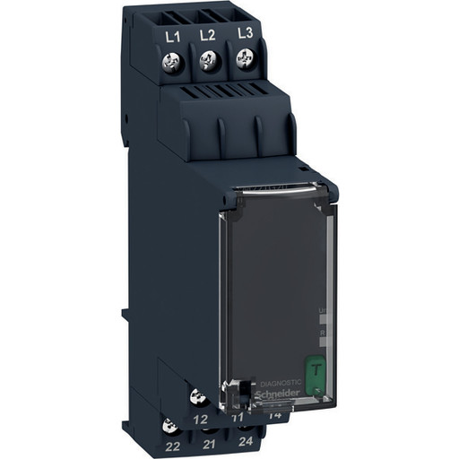 Schneider Electric Zelio control relay for 3-phase detection of phase-loss and (3606480792137)