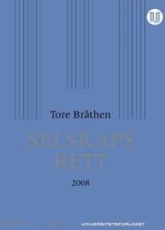 Selskapsrett Innbundet Veldig pen bok / som ny