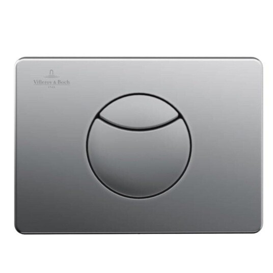 VILLEROY & BOCH VICONNECT E100 TRYKKPLATE RUND MATT KROM
