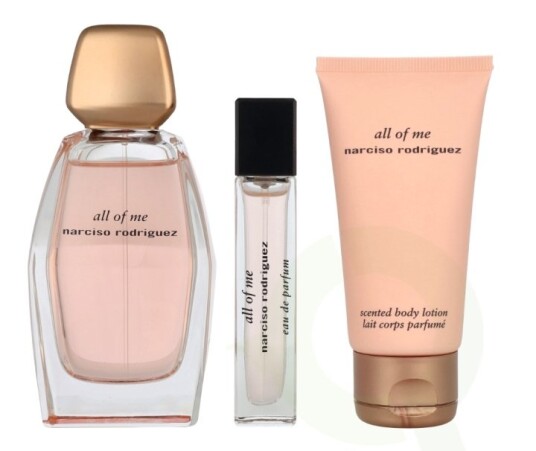 Narciso Rodriguez All Of Me Parfyme Gavesett 90ml EDP + 50ml Krem + 10ml Miniatur Narciso Rodriguez All Of Me Parfyme Gavesett 90ml EDP + 50ml Krem + 10ml Miniatur